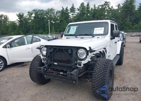 2019 Jeep Wrangler Unlimited Sahara 4X4 z USA, uszkodzony, nr VIN 1C4HJXEG7KW602196